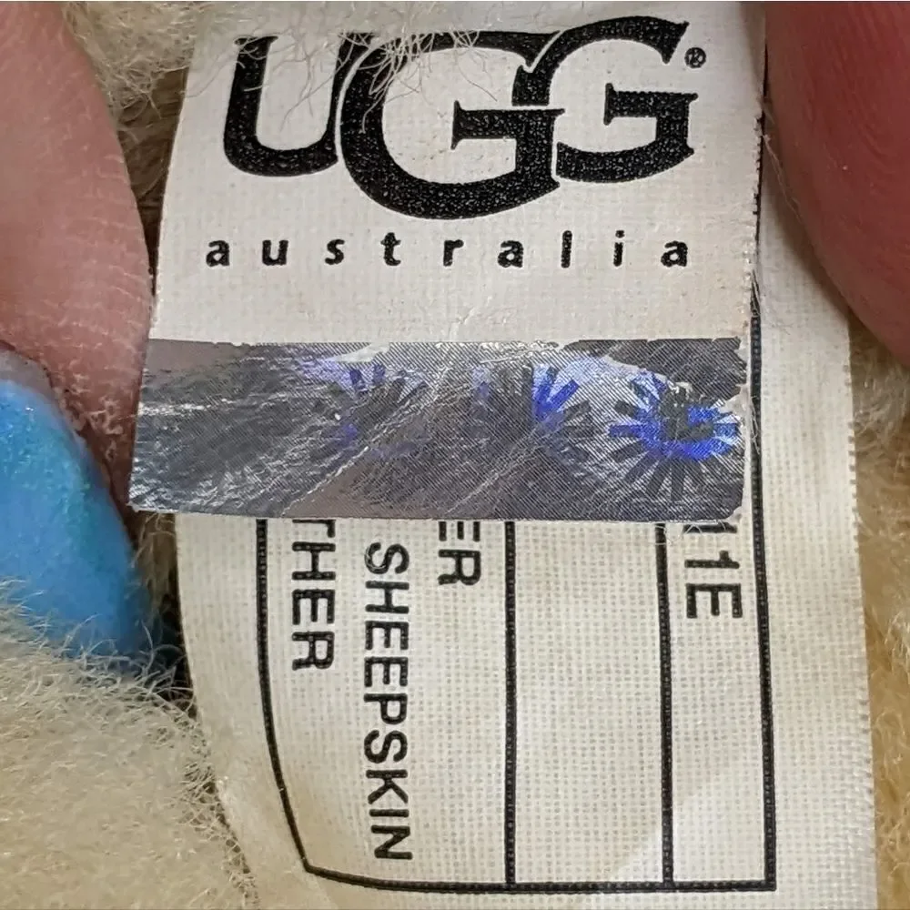 Ugg Infants Boo Crib Fur Boots - Style 5206 - Size Small
